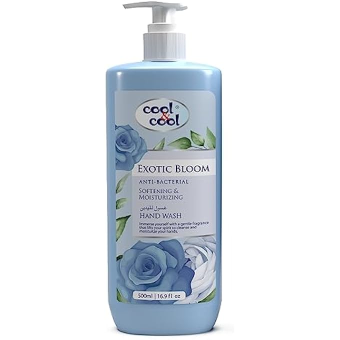 Cool & Cool EXOTIC BLOOM - 500ML(PACK OF 3) - ANTI-BACTERIAL,SKIN-SOFTENING & MOISTURIZING LIQUID HAND WASH 1.5 LITERS - Image 2